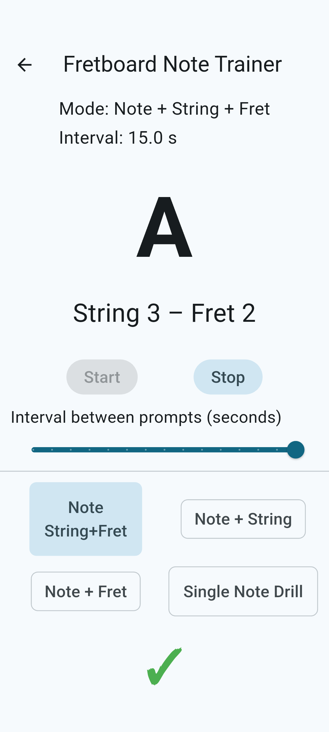 Fretboard Note Trainer screenshot 4